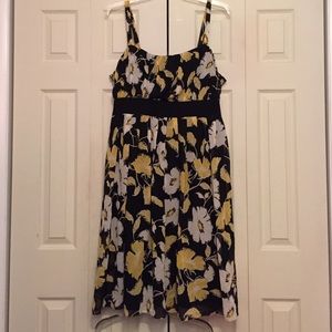 Yellow flower dress