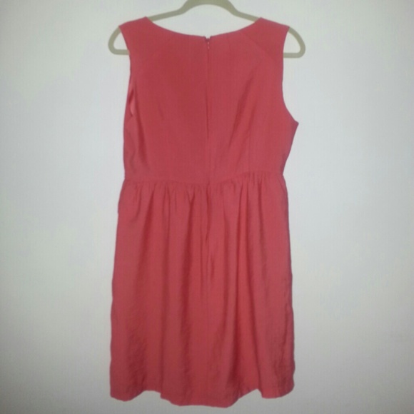 Pink-coral short dress - Picture 2 of 3