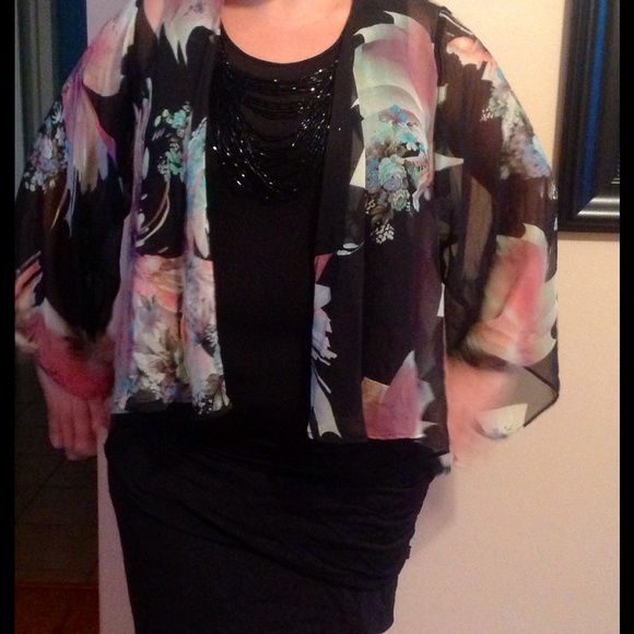 SALE sheer evening jacket, Price dropped - Picture 3 of 3