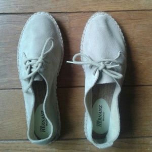 Casa Hernanz Suede Espadrilles - NEW