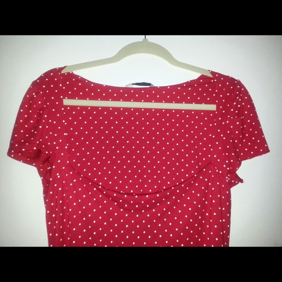 Scoop neck cotton dress - Picture 3 of 3