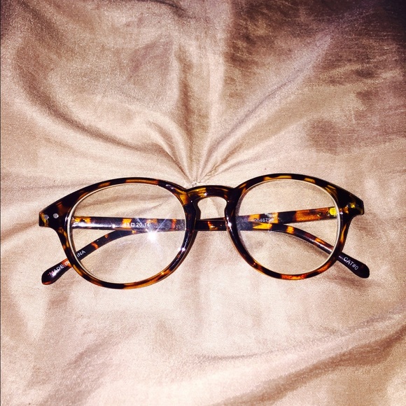 😎 Tiger print clear glasses😎