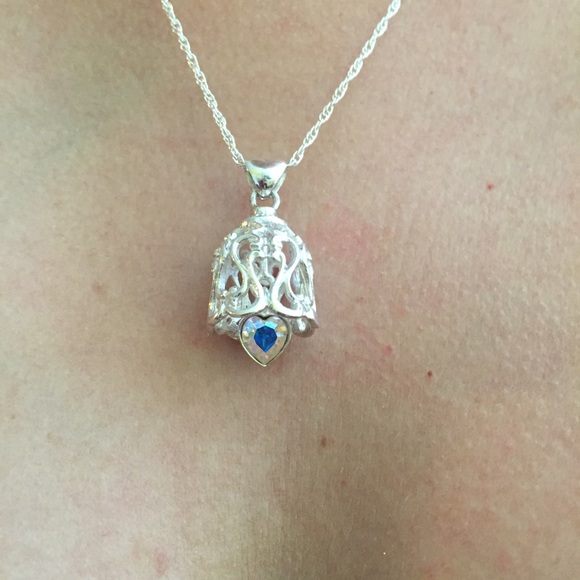 Lenox bird cage necklace