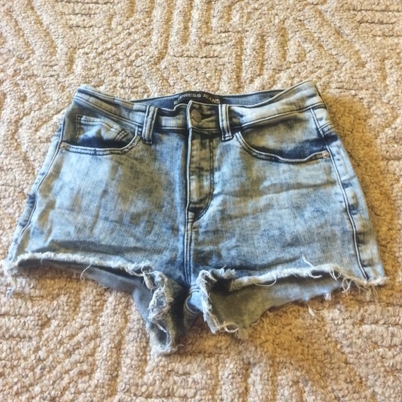 High waisted shorts