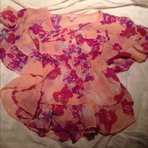 Floral Print Blouse