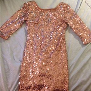 Gold Homecoming Dress