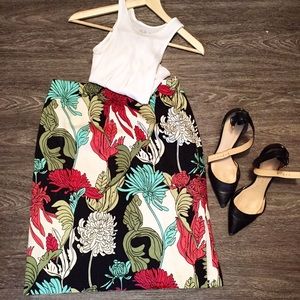 Gorgeous floral pencil skirt
