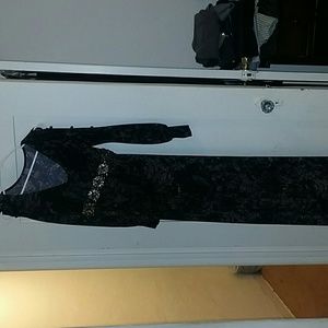 Maxi Dress with beaded empire waist