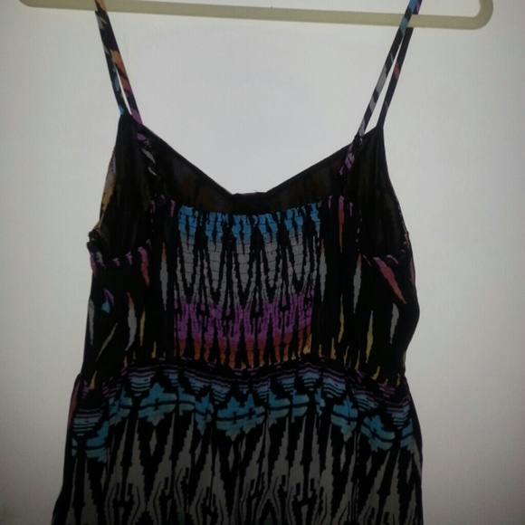 Rainbow jungle print dress - Picture 3 of 4