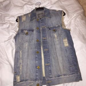Denim vest