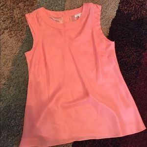 Peach Banana Republic top.