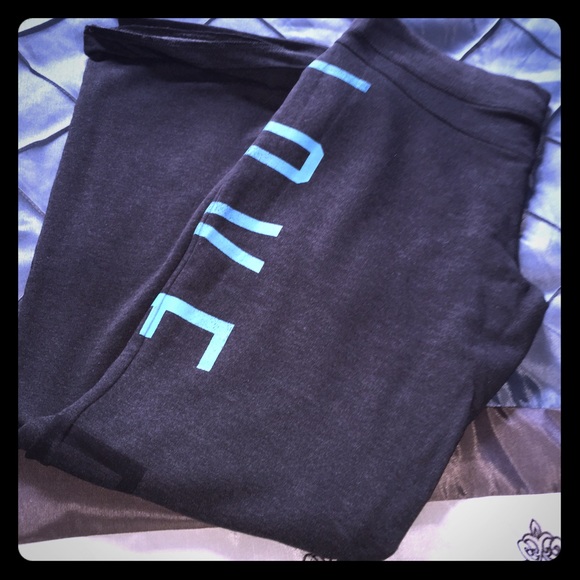 LIKE NEW! Victoria's secret pink pants!