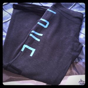 LIKE NEW! Victoria's secret pink pants!