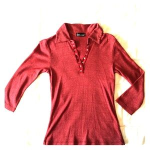 Wet seal 3/4 sleeve top. Like new condition.