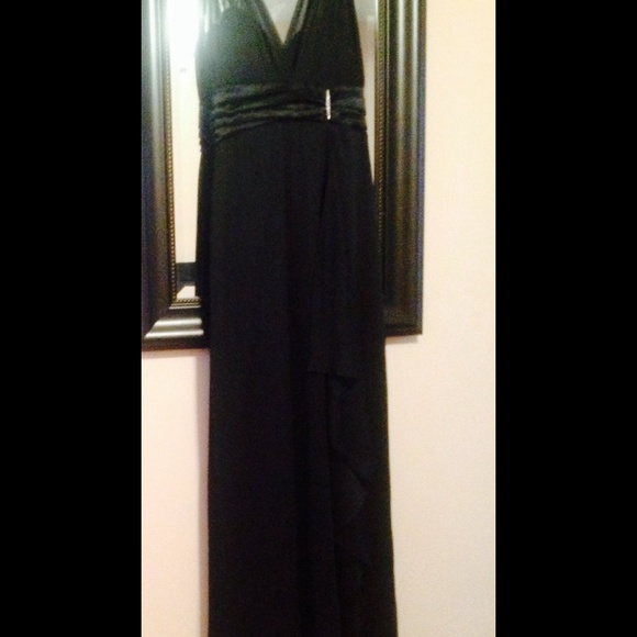 SALE  NEW evening  black gown , new, 10 - Picture 2 of 4