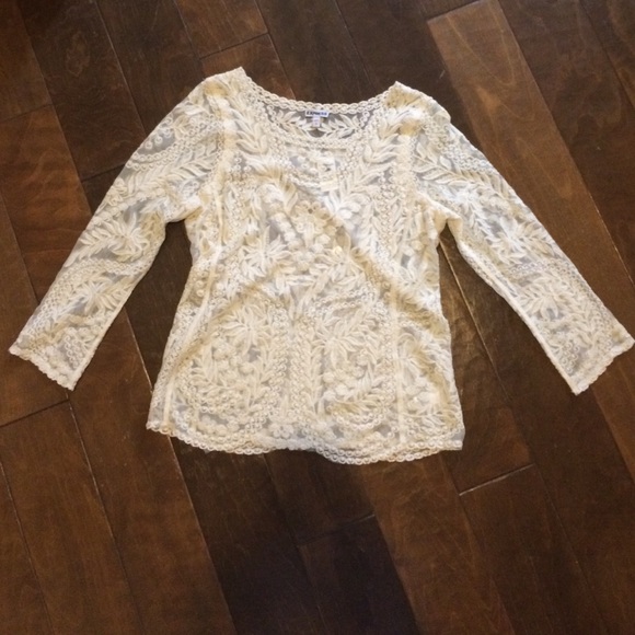 Express lace top