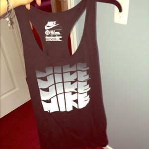 Womens NIKE muscle tank top!