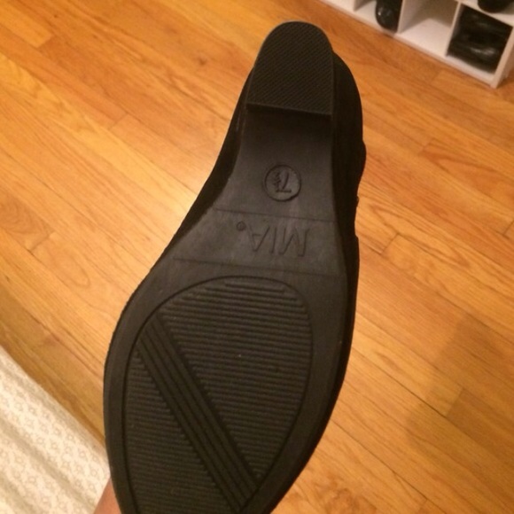 SOLD- NWOB MIA black suede knee high boots - Picture 2 of 3