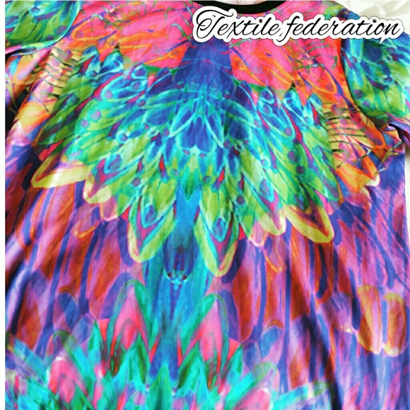 Textile federation xroma tee dress