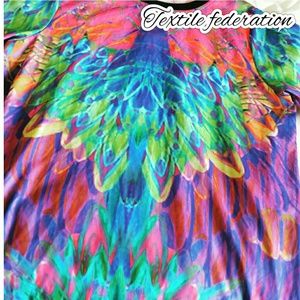 Textile federation xroma tee dress