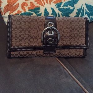 Brown Coach Wallet