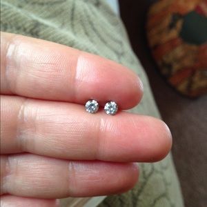 Surgical steel small stud earrings