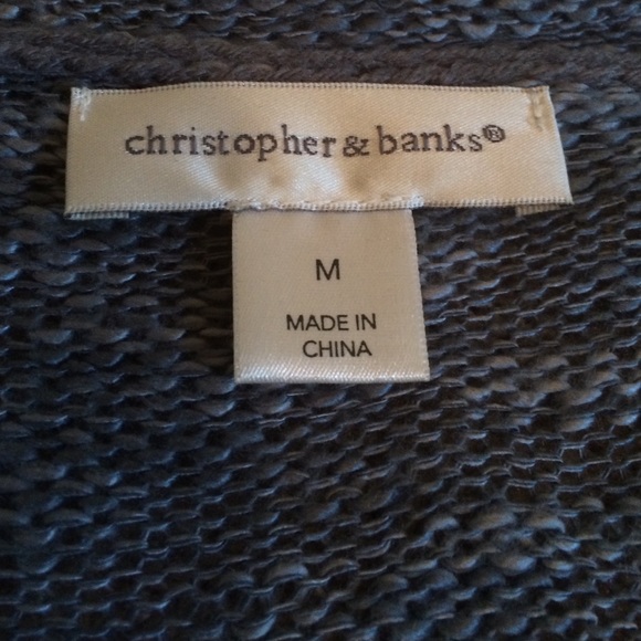 Cozy Blue Cardigan - Picture 2 of 4