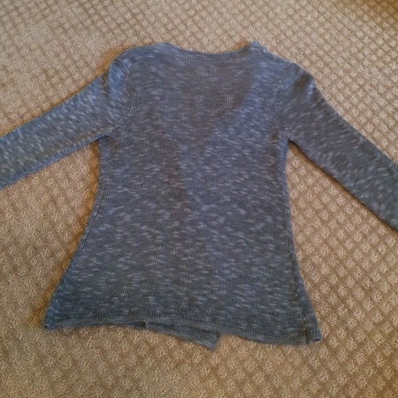 Cozy Blue Cardigan - Picture 4 of 4