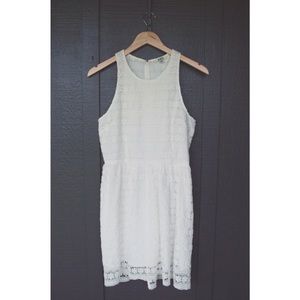 White lace dress from Urban Outfitters