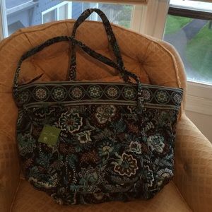 BNWT Ver Bradley Java Blue Miller Bag