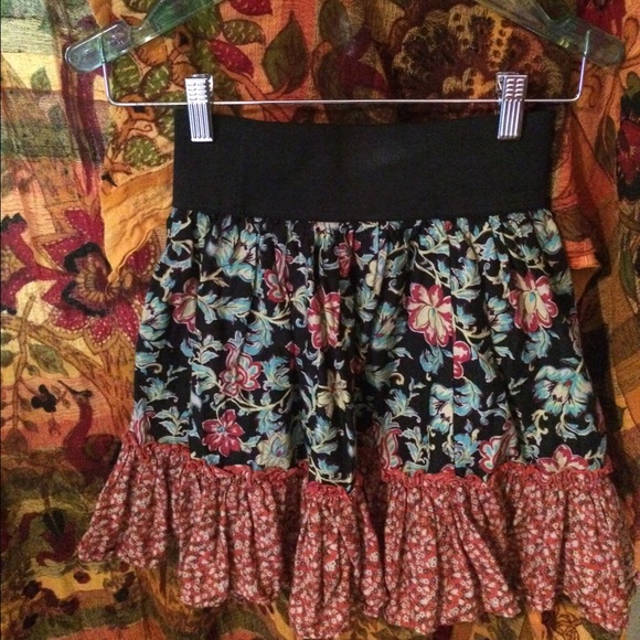 Boho short skirt