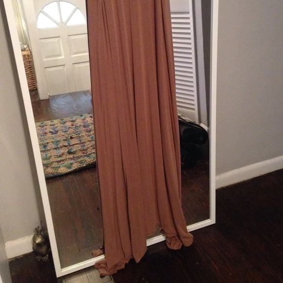 T by Alexander Wang maxi dress in clay sz M - Picture 2 of 4