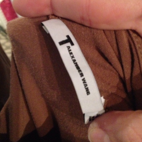 T by Alexander Wang maxi dress in clay sz M - Picture 4 of 4