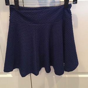 A blue skirt from urban outfitters