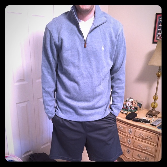 Men's Quarter Zip Sweater