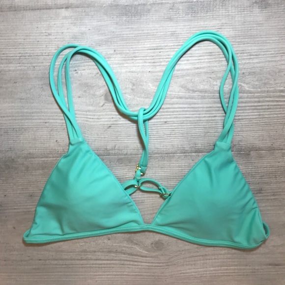Issa De Mar Other - Issa De Mar Poema racer back teal bikini top