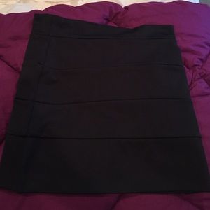 One black skirt from a boutique in Chicago, crush
