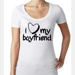 "I LOVE MY BOYFRIEND" T-Shirt