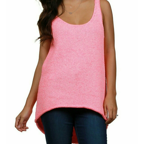 Michael Stars knit neon tank