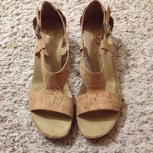A2 by Aerosoles cork wedges