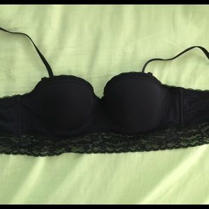 Aerie Black Laced Bra/Bralette