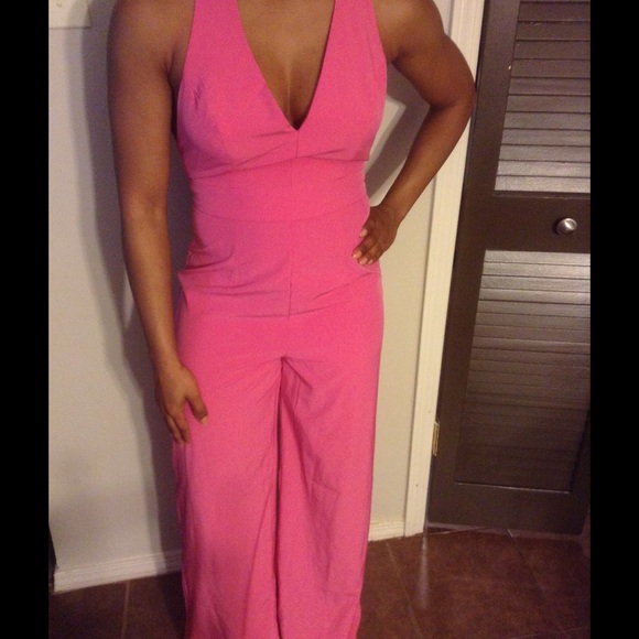 Brand New Pink Jumpsuit