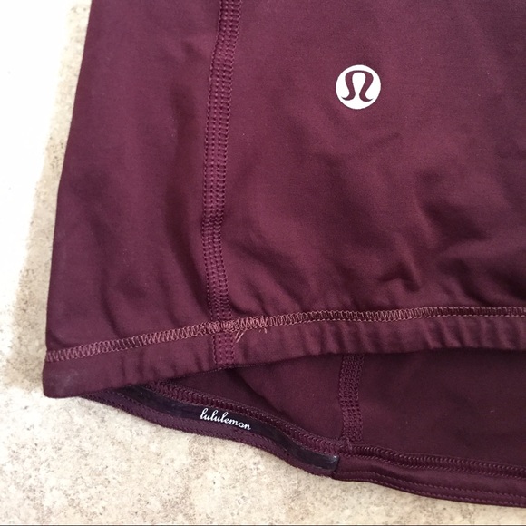 Lululemon Cool Me Tank on Bordeaux Drama