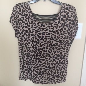 XXI leopard print with stringed back
