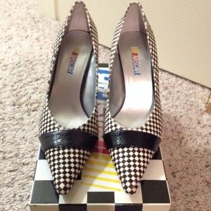 NASCAR checkered heels *VERY RARE*