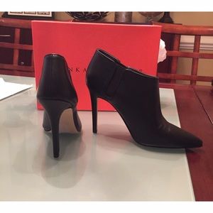 Black Ankle Booties -Ivanka Trump Sirra