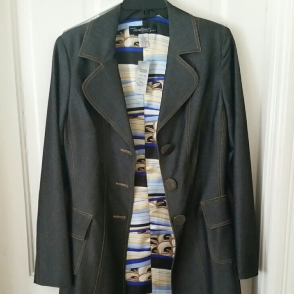 2 pc denim suit (Price is negotiable)