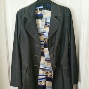 2 pc denim suit (Price is negotiable)