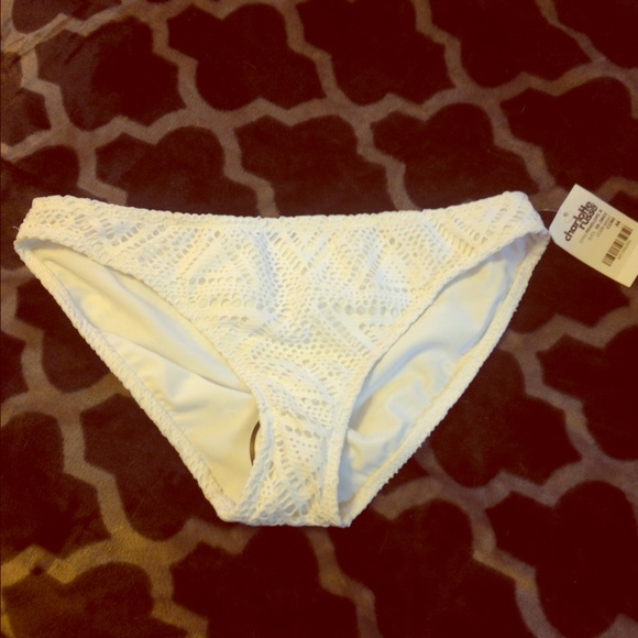 New white bikini bottoms!