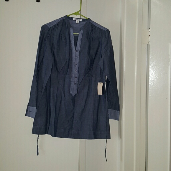Coldwater creek chambray top